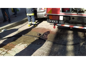 Taksim’de Sıcaktan Bunalan Güvercine Belediye İşçisinden Yardım Eli