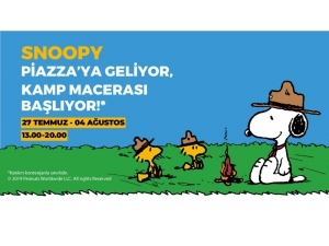 Çocukların “Akıllı Dostu” Snoopy Piazza’ya Geliyor