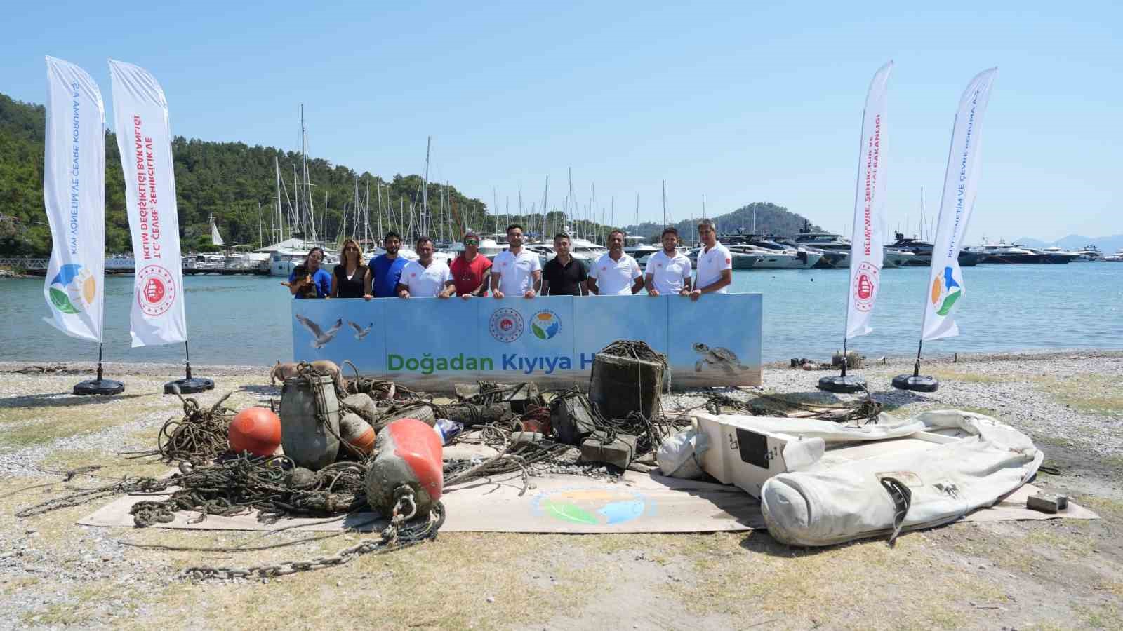 gocek-halk-plaji-nda-deniz-dibi-temizligi-tamamlandi