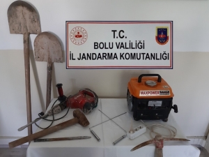 Bolu’da Kaçak Kazı Operasyonu: 6 Gözaltı