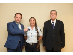 Komiserlik Apoletini Başkan Orkan Taktı