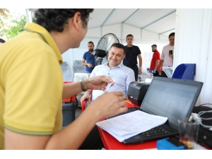 Başkan Yücel’den Lösemiyle Savaşa Destek