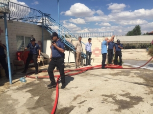 Başkent’te Besi Çiftliğinde Yangın