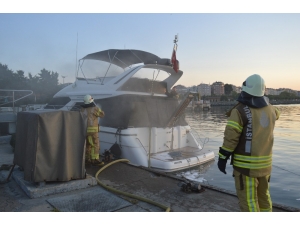 Ataköy Marina’da Yangın