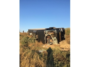 Eskişehir’de Otobüs Kazası: 13 Yaralı