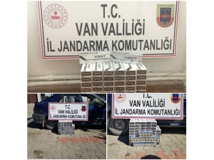 Muradiye’de Kaçak Sigara Ele Geçirildi