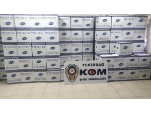 1 Milyon 650 Bin Gümrük Kaçağı Makaron Ele Geçirildi