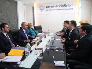 Çavuşoğlu, Chiang Mai Ticaret Odası Başkanı İle Görüştü
