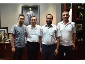 Chp Çeltik İlçe Başkanı Yalavaç’tan Ataç’a Ziyaret