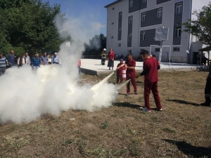 Aler Yaşam Engelli Bakım Merkezinde Eğitim Ve Yangın Tatbikatı
