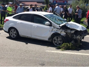 Ordu’da İki Otomobil Çarpıştı: 3 Yaralı
