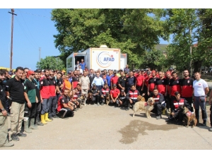 Sel Bölgesinde 12 Gün Boyunca Arama Yapan Ekipler Bölgeden Ayrıldı