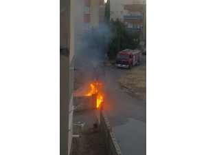 Otluk Alanda Çıkan Yangın Korkuttu