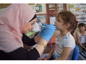 Çocuklar Sağlık Taramasından Geçti