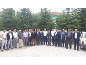 Çavdarhisar Kaymakamı Akbulut Emniyet Binası Ve Köylerde İncelemelerde Bulundu