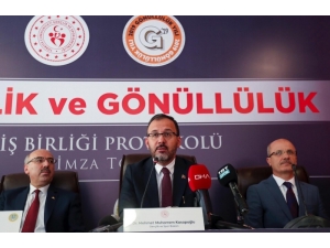 Gençlik Ve Spor Bakanlığı, 5 Üniversite İle ’Gençlik Ve Gönüllülük İş Birliği’ Protokolü İmzalandı