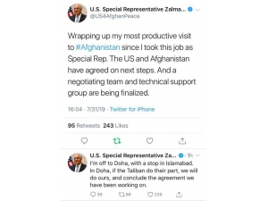 Afganistan’da Barış Her An Sağlanabilir