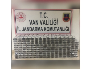 Erciş’te Bin 580 Paket Kaçak Sigara Ele Geçirildi