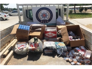 Didim’de Kaçak Sigara Operasyonu