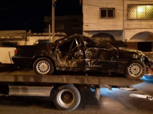 Gazze’de Trafik Kazası: 2 Ölü, 1 Yaralı