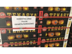 Isparta’dan 3 Ülkeye 521 Tonluk Domates İhracatı