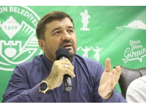 Giresun Belediye Başkanı Şenlikoğlu Seçimden Sonra Geçen 4 Aylık Çalışmalarını Değerlendirdi