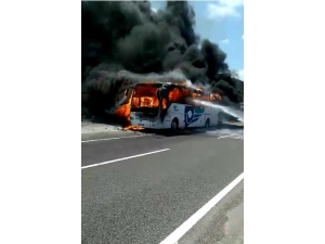 Balıkesir’de Otobüs Yangını: 5 Ölü