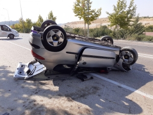 Otomobil Takla Attı: 4 Yaralı