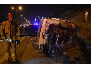 Tem Otoyolunda Kaza: 2 Yaralı