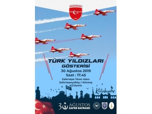 Türk Yıldızları 30 Ağustos’ta Kütahya’da
