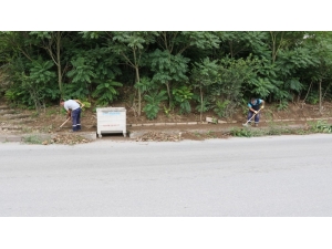 Solaklar Yolu Temizlendi