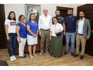 Kazım Kurt’a Seçim Tebrik Ziyaretleri Sürüyor