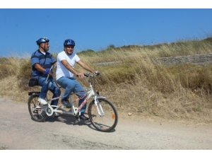 Ayvalık’ta Engelliler 1. Engelsiz Bisiklet Festivali’ne Hazırlanıyor