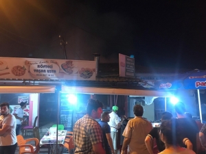 Kepsut’ta Ev Yangını