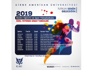 ’Özel Yetenek Sınavları’ 5 Ağustos’ta Antalya’da Başlıyor