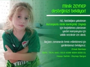 Cumhurbaşkanı Erdoğan’dan Bursalı Minik Zeynep’e İlaç Müjdesi