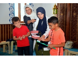 Yaz Kur’an Kurslarındaki 2 Bin Çocuğu Kapsayan Sağlık Eğitimi