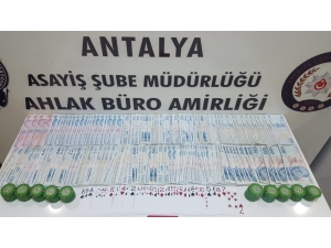 Antalya’da Kumar Baskını