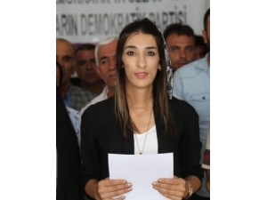 Hdp Mardin İl Başkanı Eylem Amak, Adli Kontrol Şartıyla Serbest Kaldı