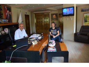 Bilecikspor Başkanı Avcı’dan Başkan Yaman’a Ziyaret