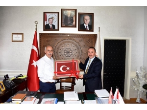 Başkan Sever, Başkan Aydın İle Bir Araya Geldi