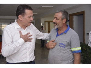 Belediye İşçisinden Örnek Davranış