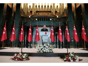 Cumhurbaşkanı Recep Tayyip Erdoğan: "S-400 Konusunu Türkiye İçin Kriz Haline Dönüştürülmesini İyi Niyetli Görmüyoruz."