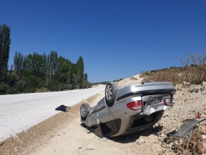 Emet’te Trafik Kazası: 2 Yaralı