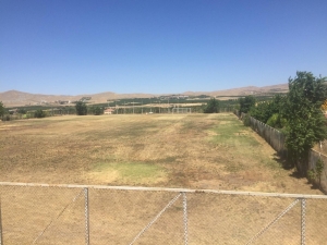 Yeşilyurt Belediyespor Çimleri Kuruyan Sahadaki Çalışmasını Yarıda Bıraktı