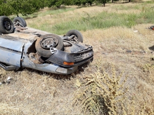 Devrilen Otomobilin Sürücüsü Öldü