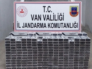 Erciş’te 4 Bin Paket Kaçak Sigara Ele Geçirildi