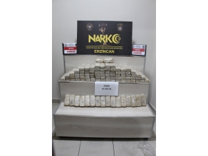 Erzincan’da 42,5 Kilogram Eroin Ele Geçirildi