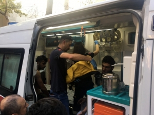 Beyoğlu’nda Yangın Paniği