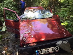 Zonguldak’ta Trafik Kazası: 1 Yaralı